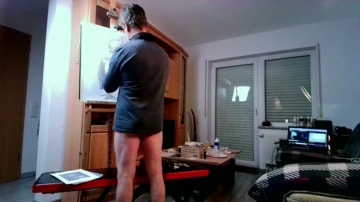 Garth_NakedArt  09-12-2021 Recorded Video Naked